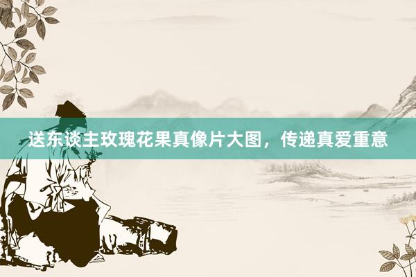 送东谈主玫瑰花果真像片大图，传递真爱重意